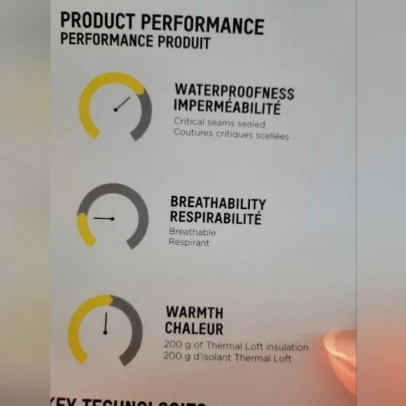 Ski-Doo Vasa Highpants Women's Dark Navy Size XL Snow Bib for Snowmobile - Picture 4 of 6